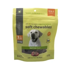 Treatibles Full Spectrum Hemp Oil Soft Dog Chews