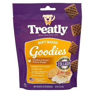 Treatly Soft Baked Goodies Dog Treats Chicken & Sweet Potato 5 oz