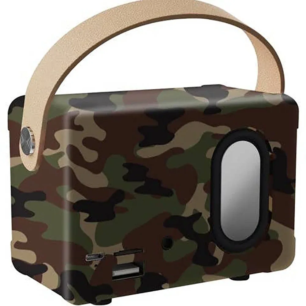 Trendz Mart Camo Print Vintage Speaker - Image 2