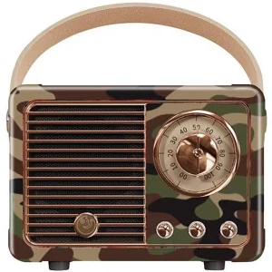 Trendz Mart Camo Print Vintage Speaker