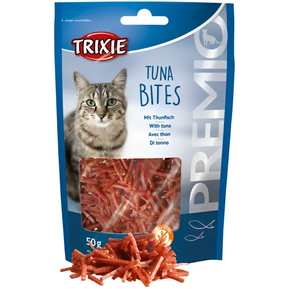 Trixie Premio Tuna & Kittos Purr Fect Duck Fillet Bites Cat Treats - Image 2