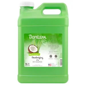 Tropiclean Aloe and Coconut Dog Shampoo, 2.5 Gallons