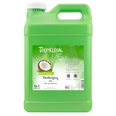 Tropiclean Aloe and Coconut Dog Shampoo, 2.5 Gallons