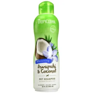 TropiClean Awapuhi & Coconut Whitening Pet Shampoo