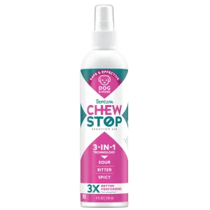 TropiClean Chew Stop Behavior Aid Dog and Home Spray 8 oz