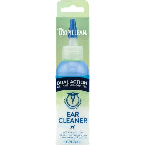 TropiClean Dual Action Ear Cleaner 4 fl. oz - Image 2