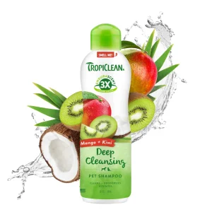 TropiClean EnduraScent Mango Kiwi Dog Shampoo 20 oz