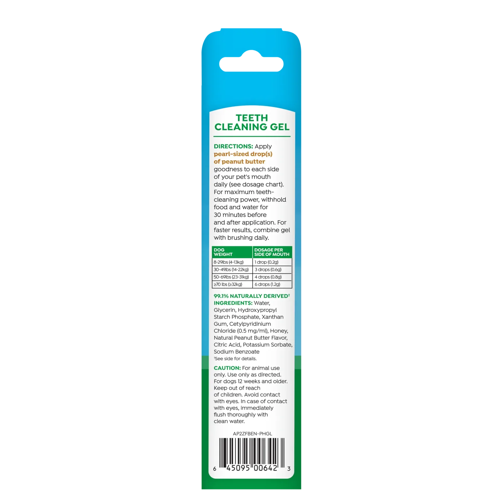 TropiClean Fresh Breath Enticers Peanut Butter & Honey Gel for Dogs, 2oz - Image 2