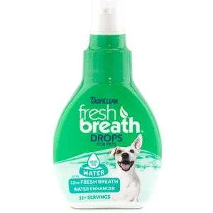 TropiClean Fresh Breath Oral Care Water Additive for Dogs 2.2 fl. oz