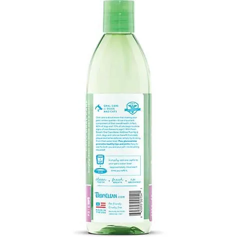 Tropiclean Fresh Breath Water Additive Plus Hip & Joint for Dogs and Cats - Image 2
