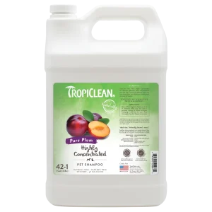 TropiClean Highly Concentrated Pet Shampoo Pure Plum 1 gal