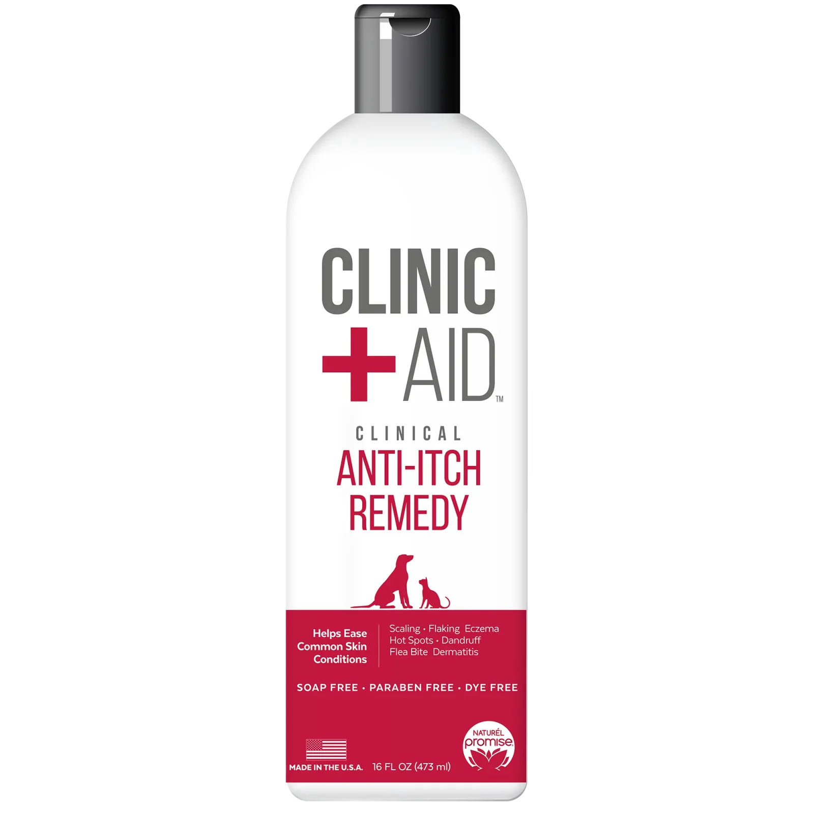 TropiClean Naturel Promise Clinic Aid Clinical Anti-Itch Remedy Shampoo 16 oz