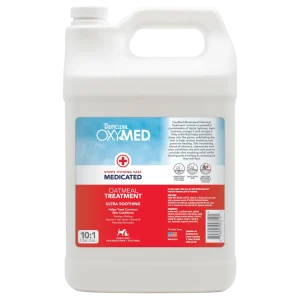 Tropiclean Oxy-Med Oatmeal Dog Treatment, 1 Gallon