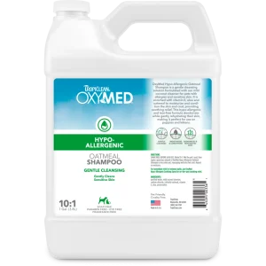 TropiClean OxyMed Hypoallergenic Shampoo for Pets 1 gal