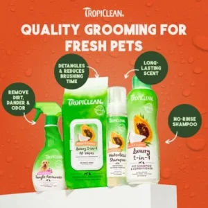 TropiClean Papaya Deodorizing Spray