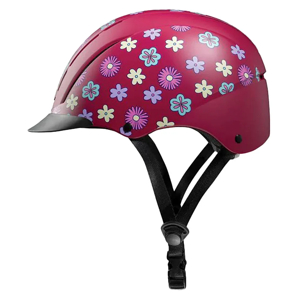 Troxel Spirit Retro Flower Helmet - Image 2