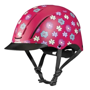 Troxel Spirit Retro Flower Helmet