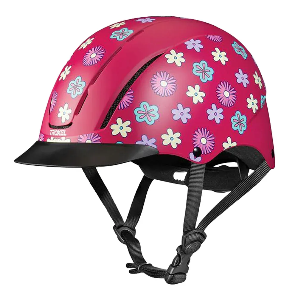 Troxel Spirit Retro Flower Helmet