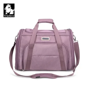 Truelove 1 Side Expandable Duffle Carrier for Dogs & Cats (Wistful Mauve)