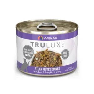 TruLuxe Steak Frites with Beef & Pumpkin in Gravy Canned Cat Food