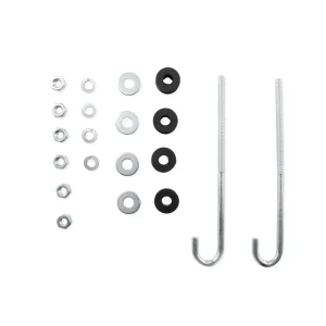 Tub Mounting Hardware for 4 Product Wire Rack