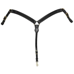 Tucker Black Heritage High Plains Breast Collar