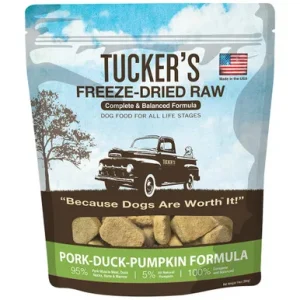 Tucker's Freeze-Dried Raw Pork-Duck