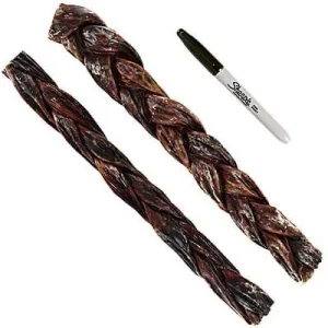 Tuesday's Natural Dog Company Braided Beef Gullet Sticks
