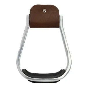 TuffRider Aluminum Western Stirrup 3"Neck Nickel