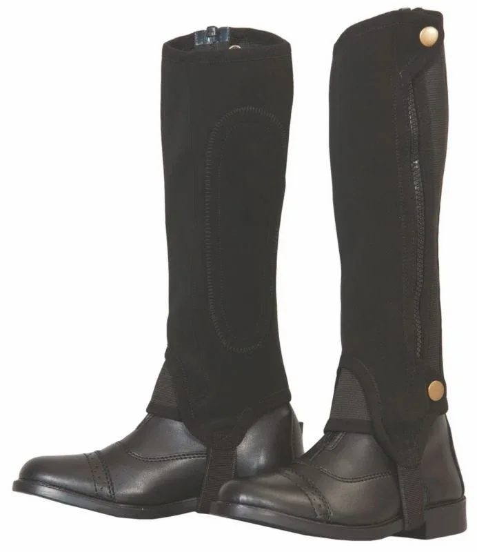 TuffRider Child Grippy Nubuck Half Chap