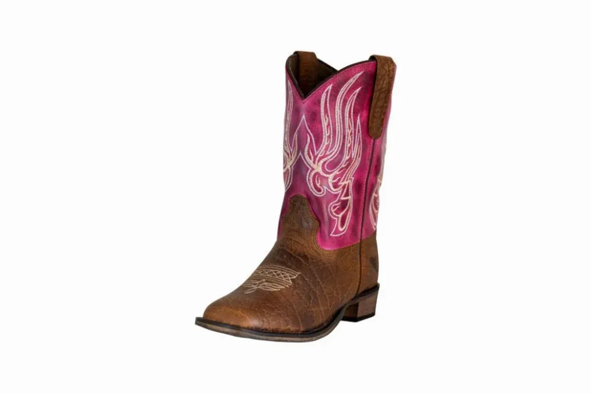 TuffRider Children's Arches Square Toe Western Boot - Image 2
