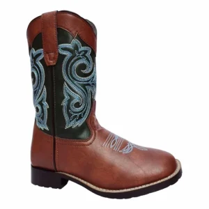 TuffRider Childrens Assateague Island Rounded Toe Western Boots