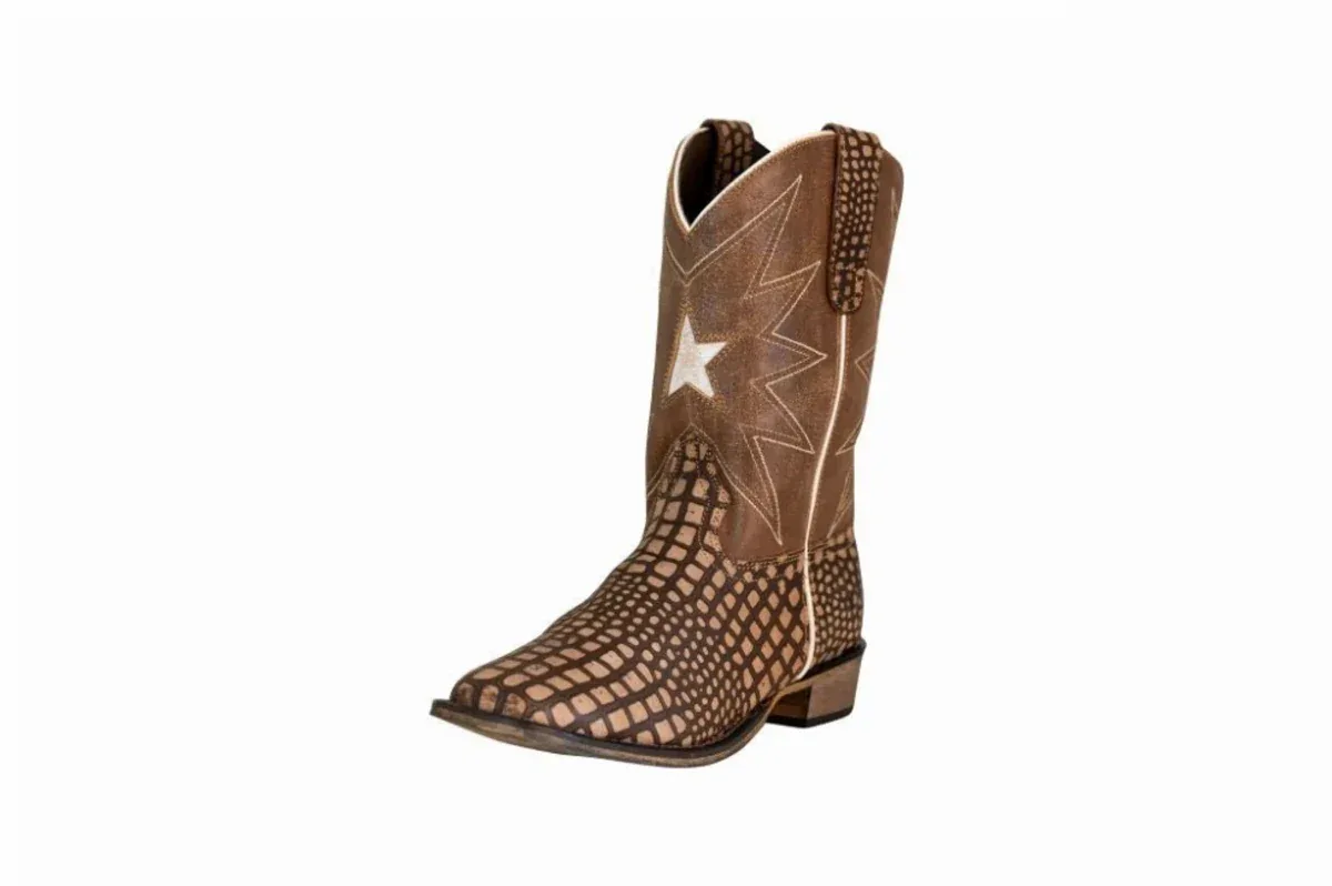 TuffRider Children's Bryce Square Toe Western Boot - Image 2