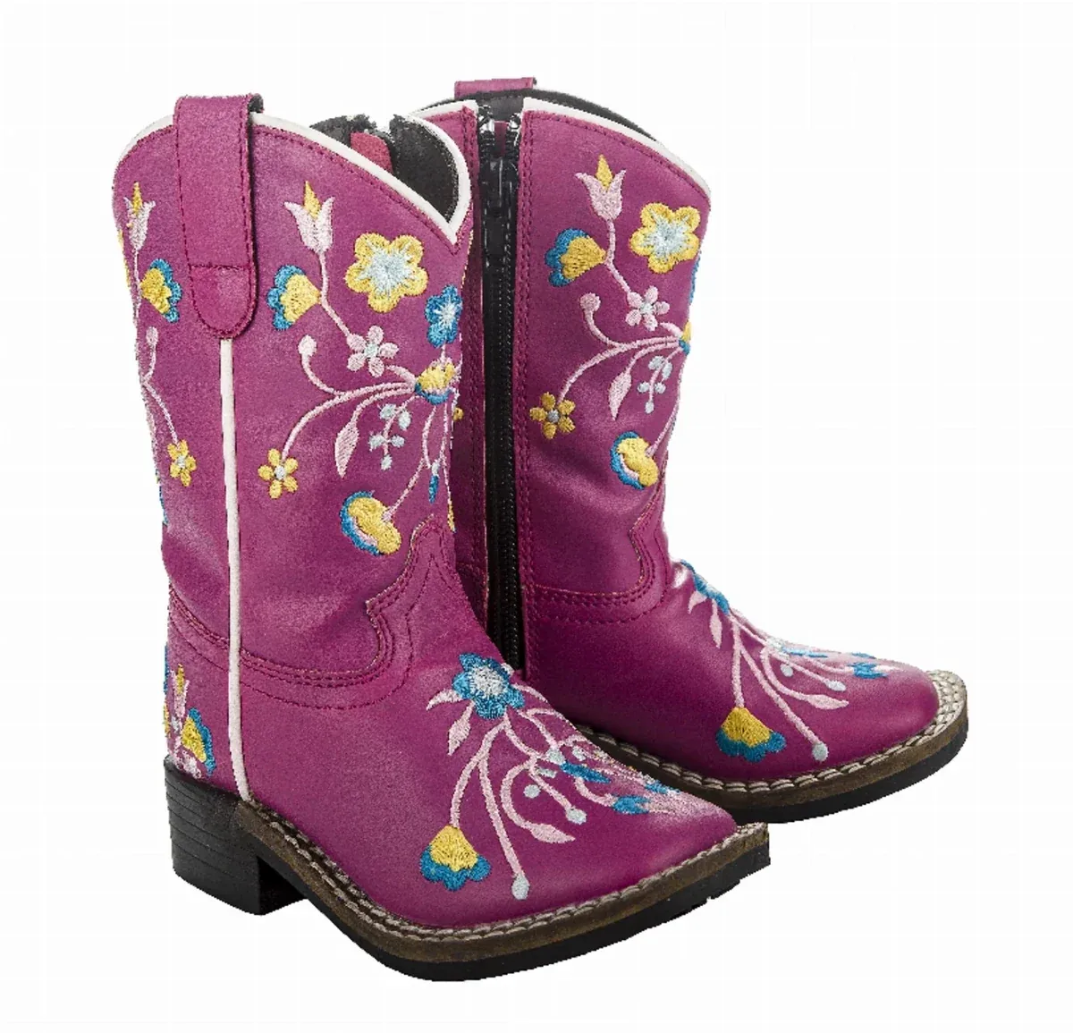 TuffRider Children's Floral Cowgirl Western Boot - Image 2