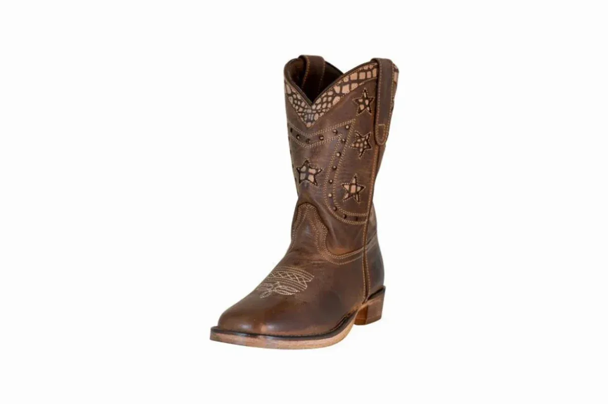 TuffRider Children's Rocky Mountain Square Toe Western Boot - Image 2
