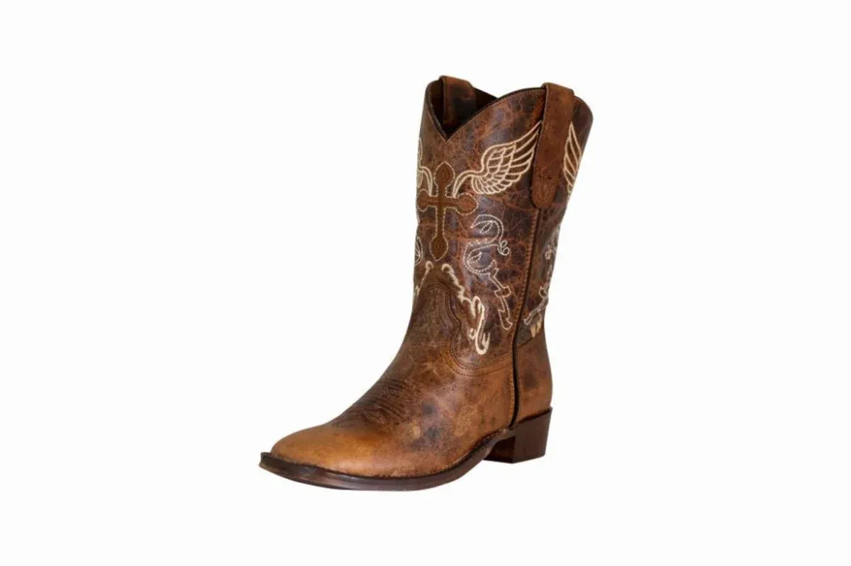 TuffRider Children's Sequoia Square Toe Western Boot - Image 2