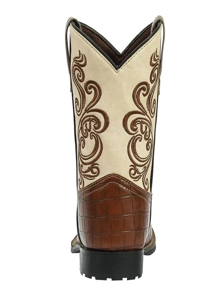 TuffRider Children's Shenandoah Rounded Toe Western Boots - Image 2