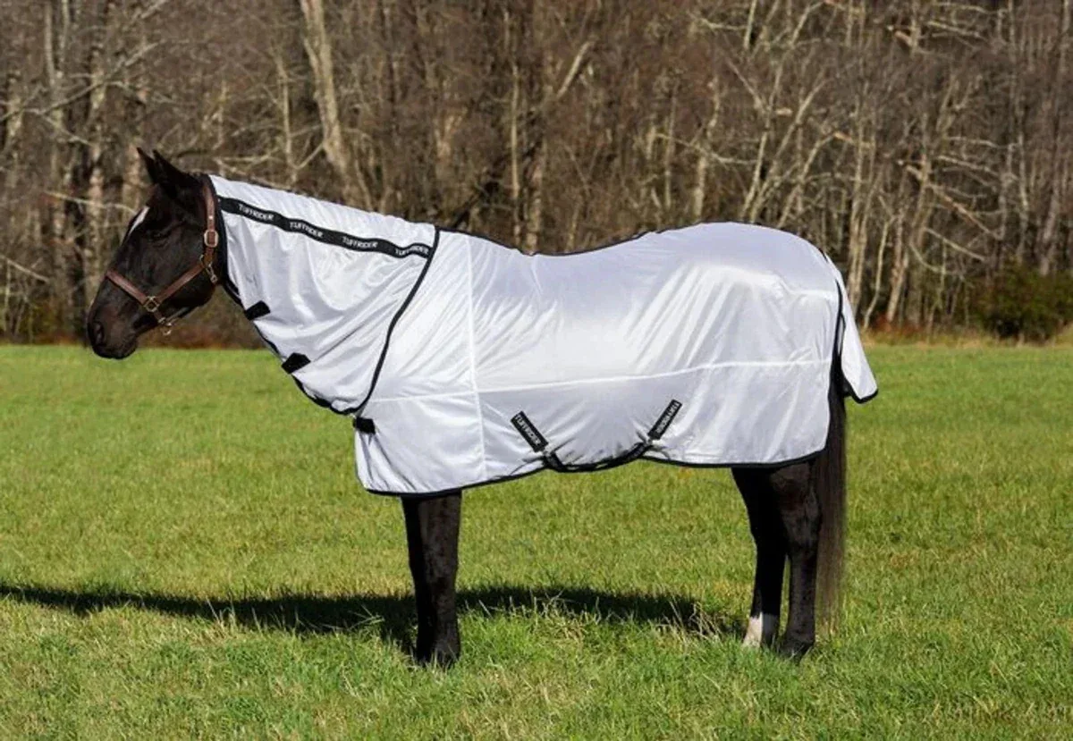 TuffRider Comfy Mesh Combo Neck Fly Sheet - Image 2