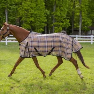 Tuffrider Flyshield Sheet Blue Plaid 69