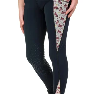 TuffRider Kids Minerva 3 Season Knee Patch Tights