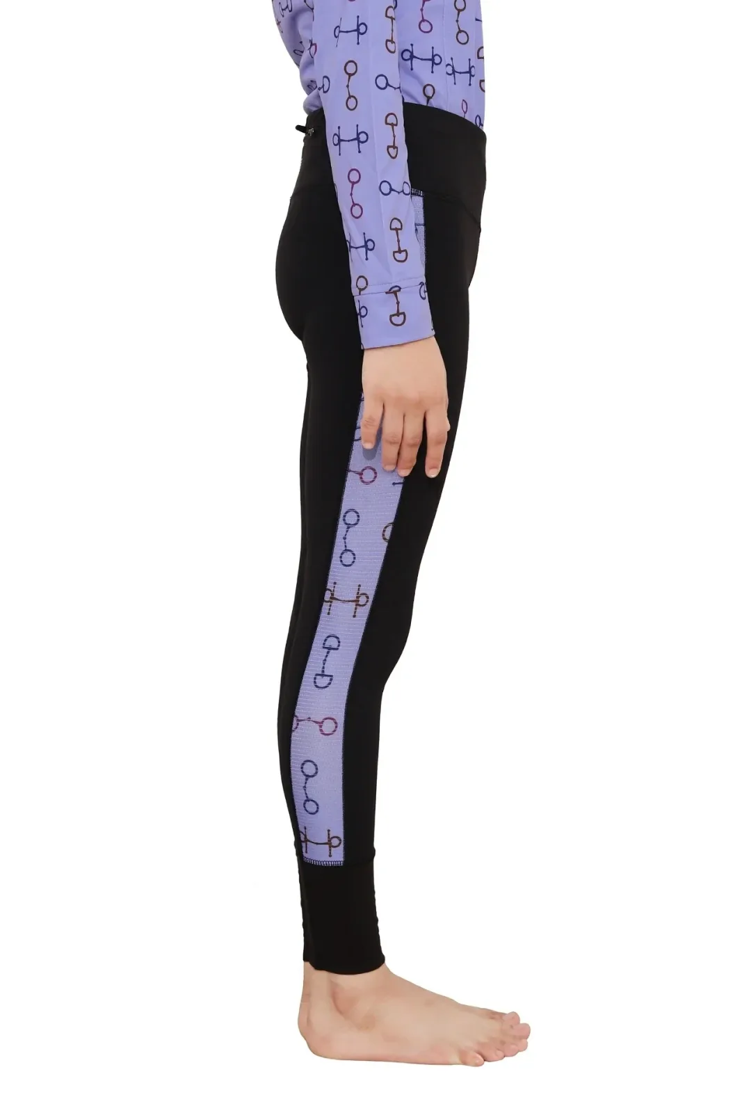TuffRider Kids Snaffle Bit Tights - Image 2