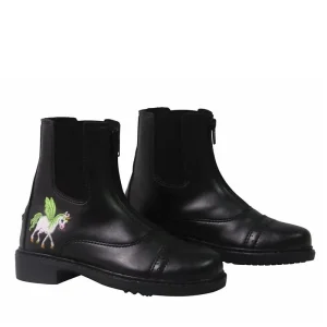 Tuffrider Kids Unicorn Front Zip Paddock Boot