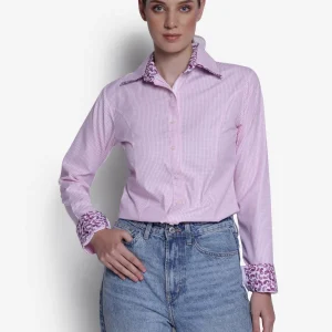 TuffRider Ladies ADEY Double Collar Check Shirt