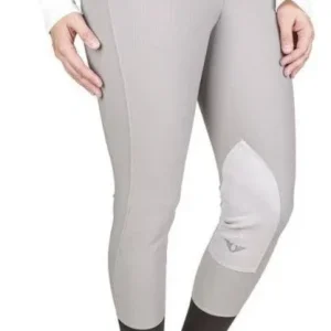 TuffRider Ladies Ribb KP Breeches 24 Gray