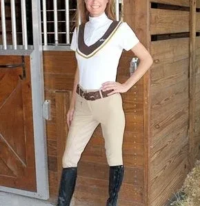 TuffRider LowRise Ribb Wide Waist Breech