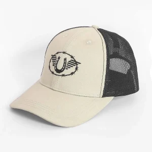 TuffRider Mens Barbed Wire Mesh Back Ball Cap