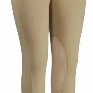 TuffRider Mens Cotton Knee Patch Breech