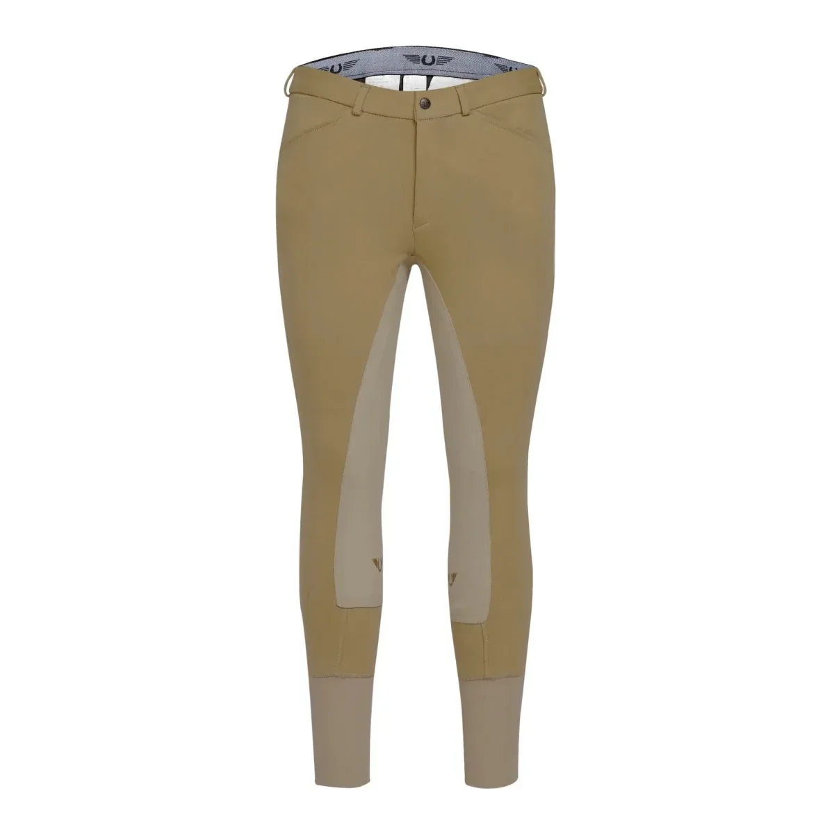 TuffRider Men's Patrol 4 Pockets Full Seat Breeches, LIGHT, TAN, 30 - Image 2