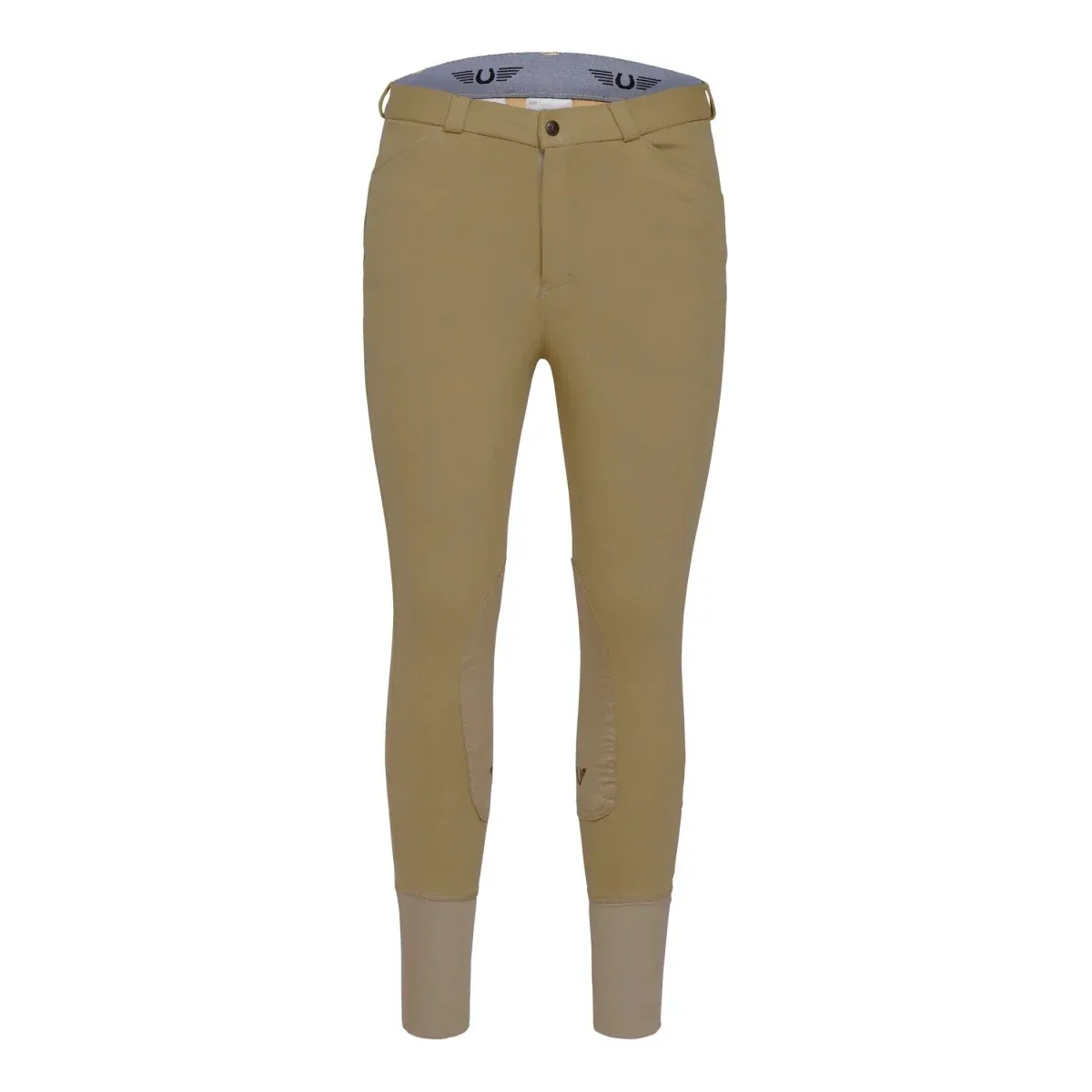 TuffRider Men's Patrol 4 Pockets Knee Patch Breeches, LIGHT, TAN, 28 - Image 2