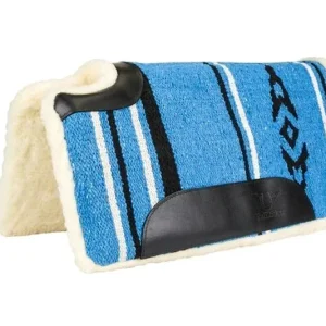TuffRider Phoenix Small Western Saddle Pad Aqua